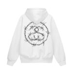 BARB HOODIE WHITE