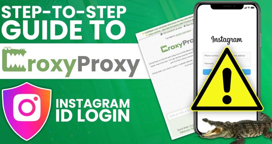 Croxyproxy Instagram ID Login