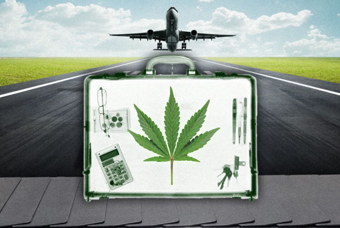 Flying with Weed