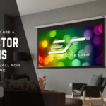 Why You Should Use a Projector Screen Instead of a Wall for Optimal Viewing