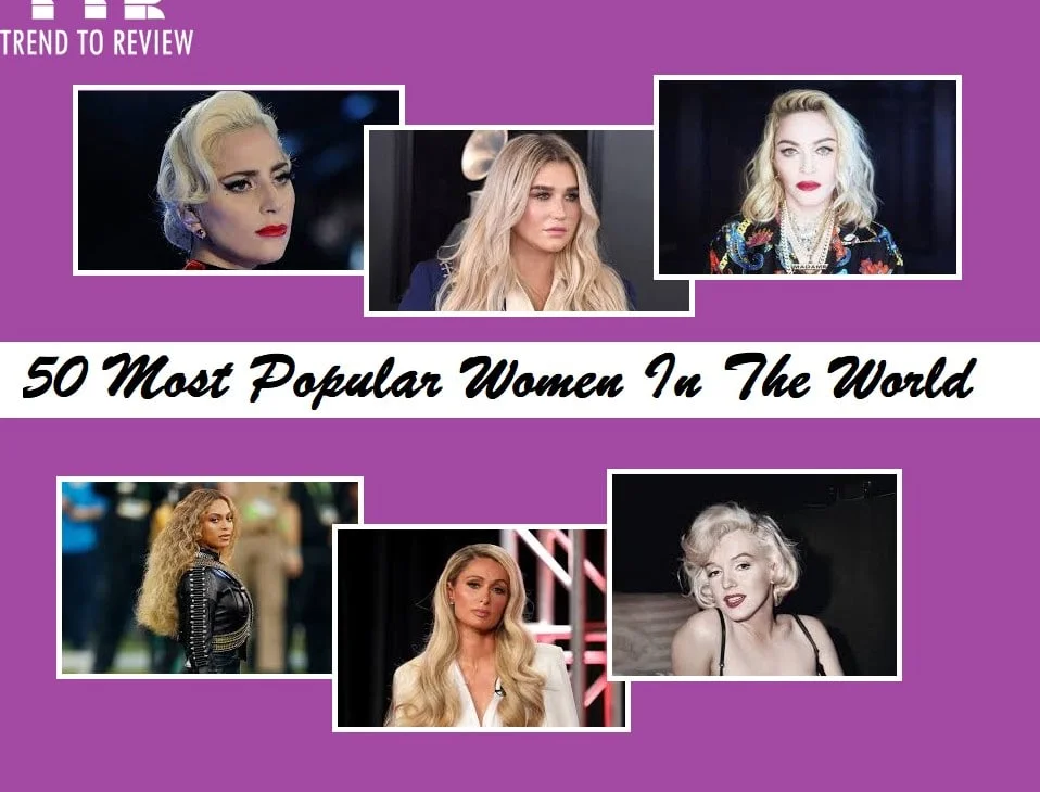 most popular women in the world