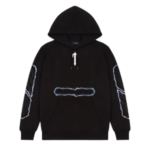 Art of War Lightning Hoodie Black