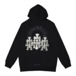 Chrome Hearts Hoodie Multiple Cross White