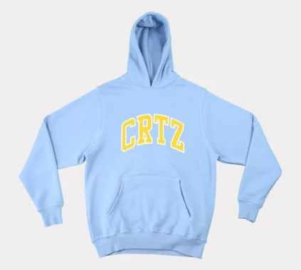 Cortez Dropout Hoodie Baby Blue’s