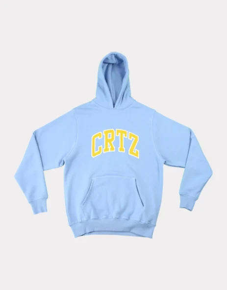 Cortez Dropout Hoodie Baby Blue’s