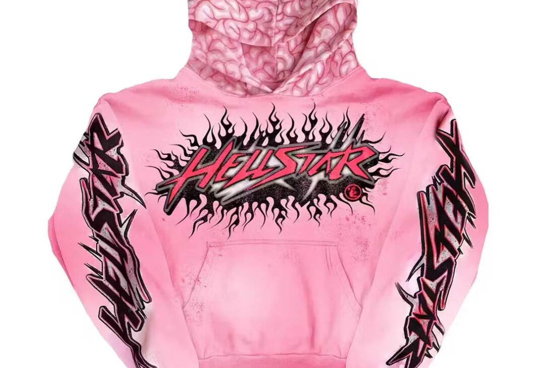 Hellstar Brainwashed Hoodie Pink