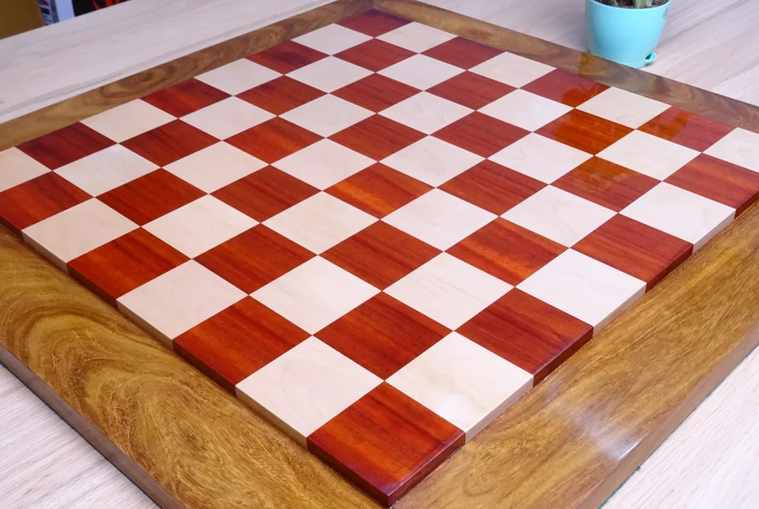 Padauk Chess Board